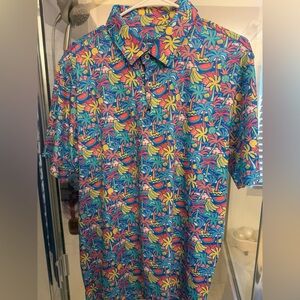 Chubbies polo Tropical Print Men's Shirt - Multicolor